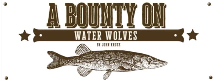 A Bounty On Water Wolves